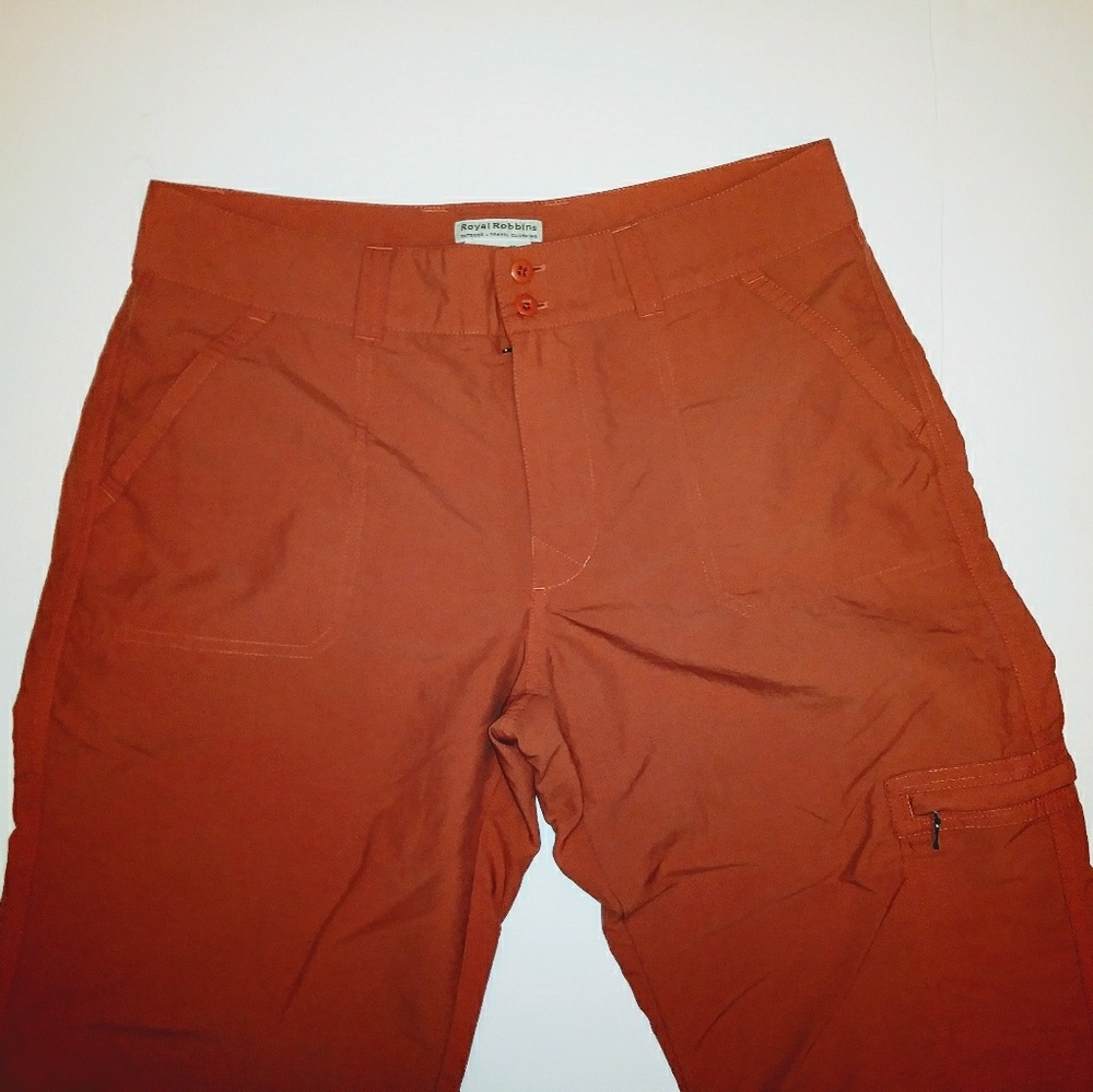 Royal Robbins Orange Capris Ladies Sz. 8